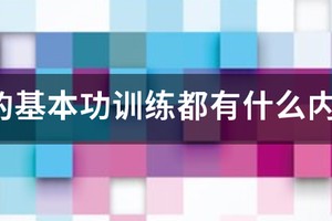 篮球技术训练基本要求
